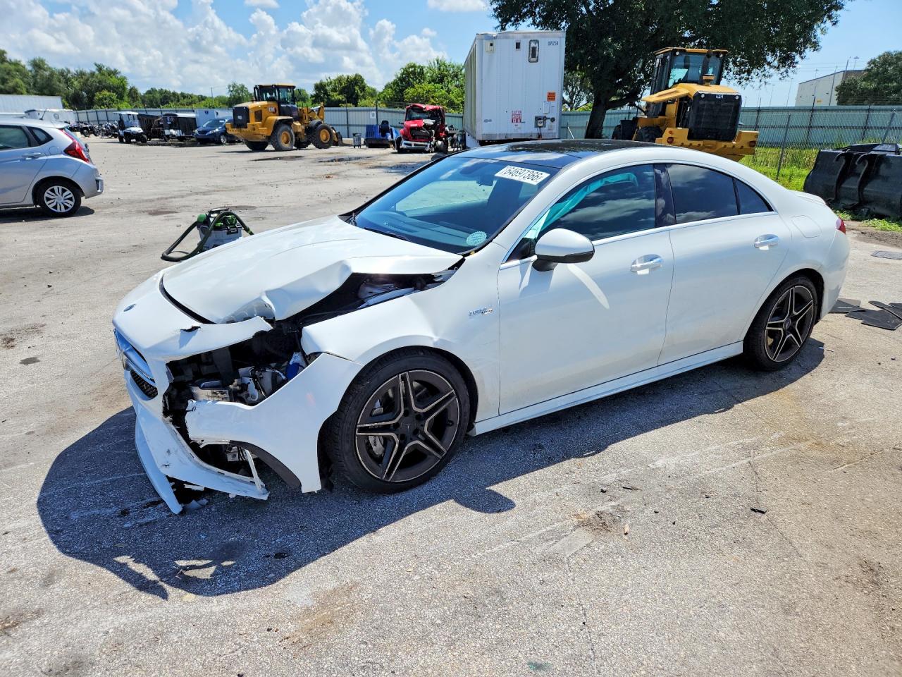 2020 Mercedes-Benz CLA-Class VIN WDD5J5BB2LN072667 — COPART salvage auction photo