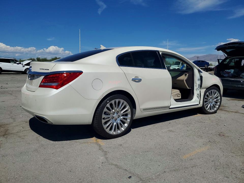 2014 Buick Lacrosse VIN 1G4GF5G35EF204349 COPART salvage auction — SIDE, Salvage Title, sold $3,943 on 2026-09-05 (photo 3)