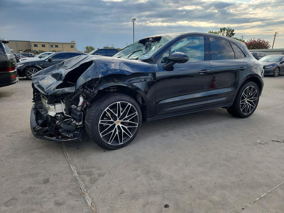 2022 Porsche Macan VIN WP1AA2A57NLB08837 — COPART salvage auction photo