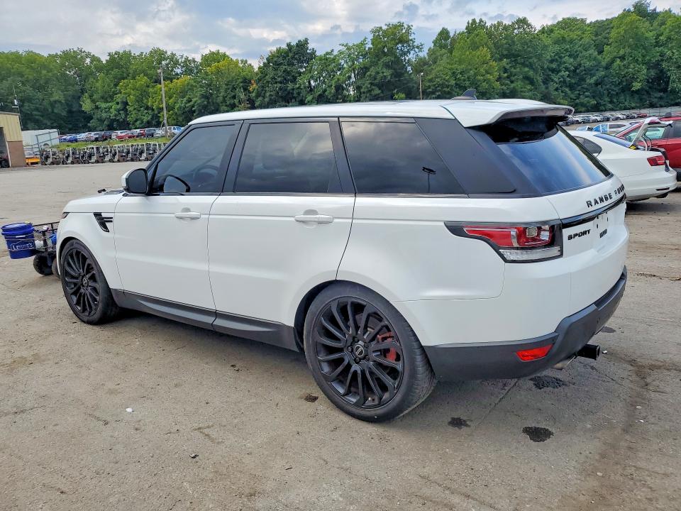 2016 Land rover RANGE ROVER VIN SALWR2PF1GA113877 COPART salvage auction — MINOR DENT/SCRATCHES, Wv - Certificate Of Title, sold $4,500 on 2026-09-04 (photo 2)