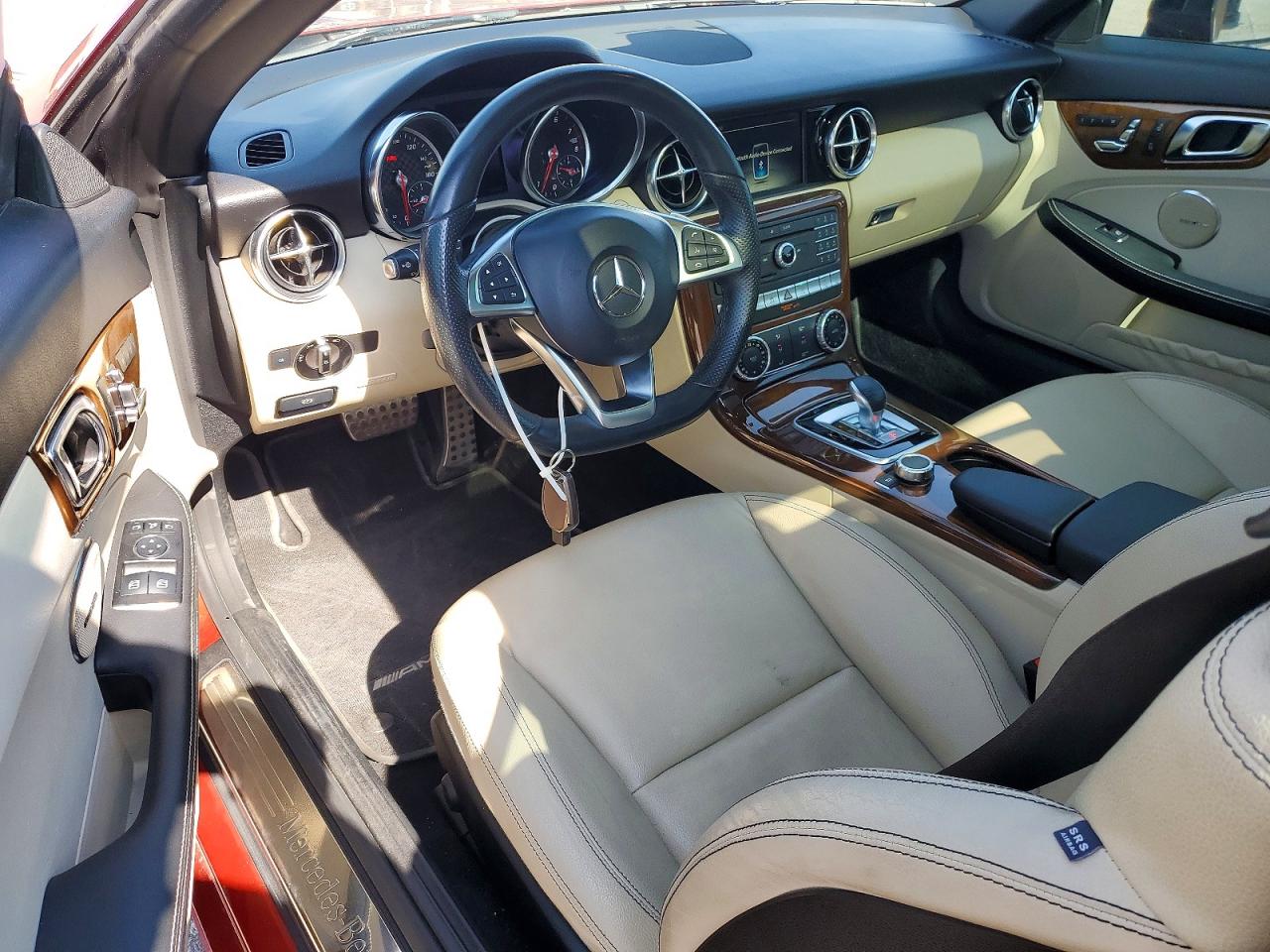 2018 Mercedes-Benz SLC-Class VIN WDDPK3JAXJF149781 COPART salvage auction — Minor Dent/Scratches, TX - CERTIFICATE OF TITLE, sold $8,700 on 2026-08-14 (photo 8)