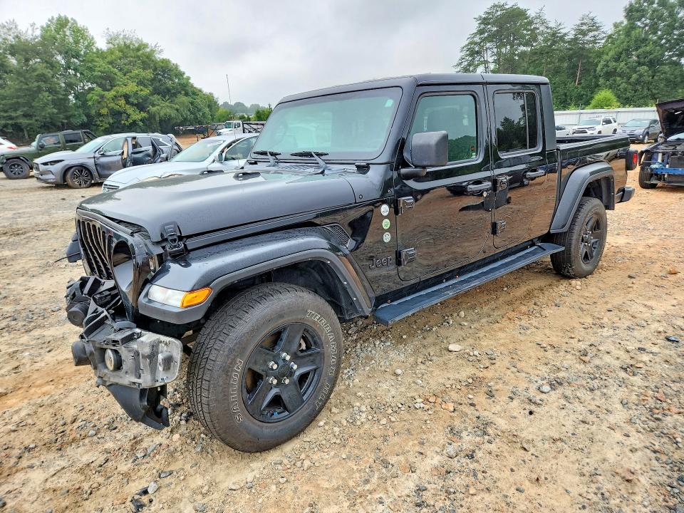 2021 Jeep Gladiator VIN 1C6HJTAG6ML575812 — COPART salvage auction photo