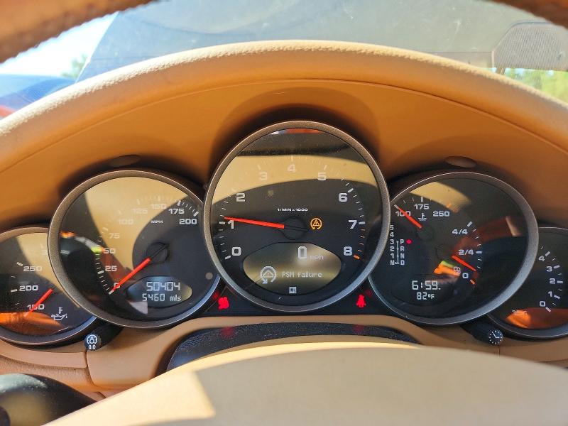 2008 Porsche 911 VIN WP0CA29968S765382 COPART salvage auction — FRONT END, CT - CERTIFICATE OF TITLE, sold $15,100 on 2026-08-07 (photo 9)