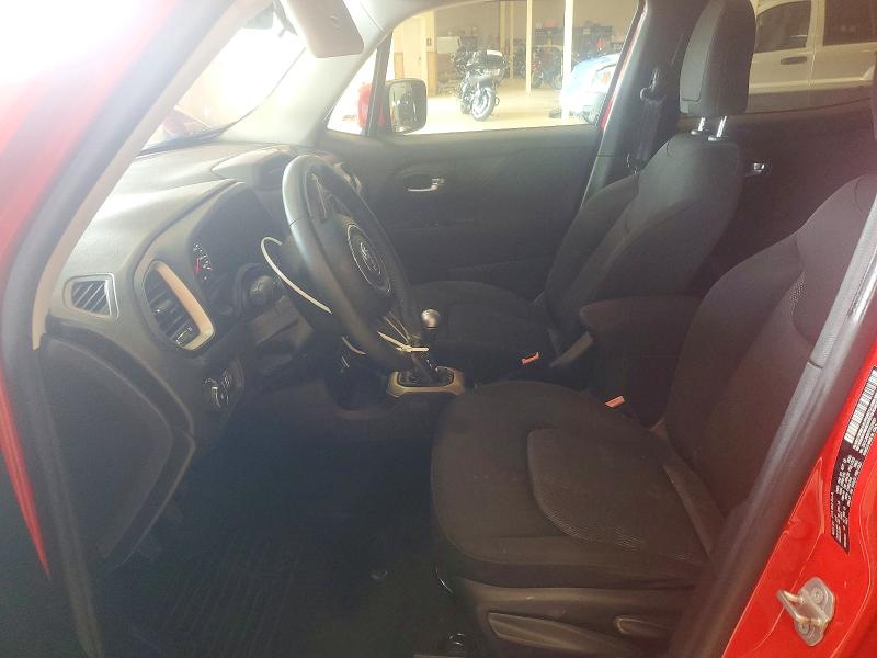 2015 Jeep Renegade VIN ZACCJABH7FPC24291 COPART salvage auction — MECHANICAL, Wv - Certificate Of Title, sold $125 on 2026-08-18 (photo 7)