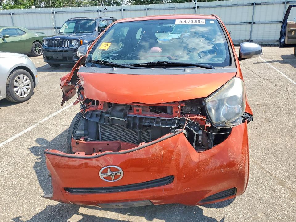 2012 Scion Iq VIN JTNJJXB06CJ012803 COPART salvage auction — FRONT END, Oh - Cert Of Title-Salvage, sold $525 on 2026-09-16 (photo 5)