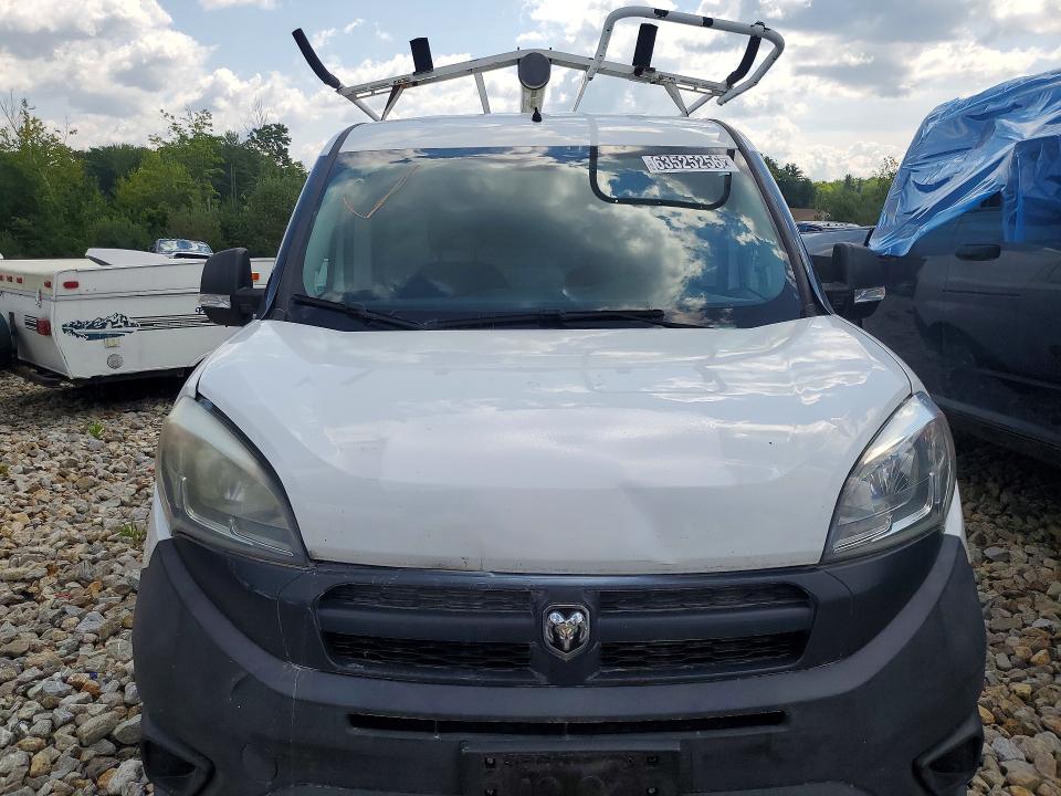 2016 Ram Promaster city VIN ZFBERFATXG6B14611 COPART salvage auction — FRONT END, MA - CERTIFICATE OF TITLE, sold $1,150 on 2026-08-13 (photo 5)