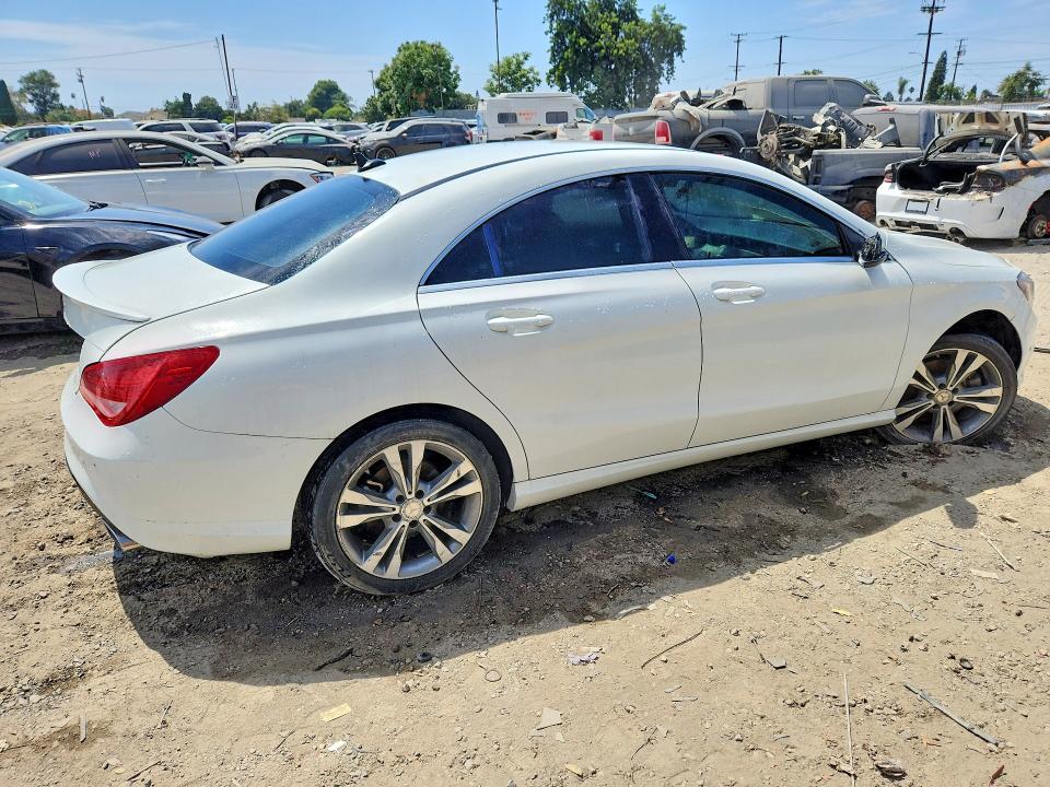 2015 Mercedes-benz Cla-klasse VIN WDDSJ4EB1FN163314 COPART salvage auction — STRIPPED, Ca - Dis/Dlr/Exp Only Clean Title (P), sold $900 on 2026-08-17 (photo 3)