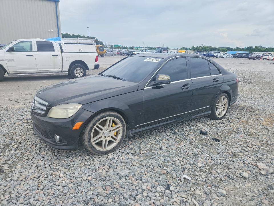 2009 Mercedes-benz C class VIN WDDGF56XX9F230224 COPART salvage auction — MINOR DENT/SCRATCHES, FL - CERTIFICATE OF TITLE, sold $300 on 2026-08-17 (photo 1)