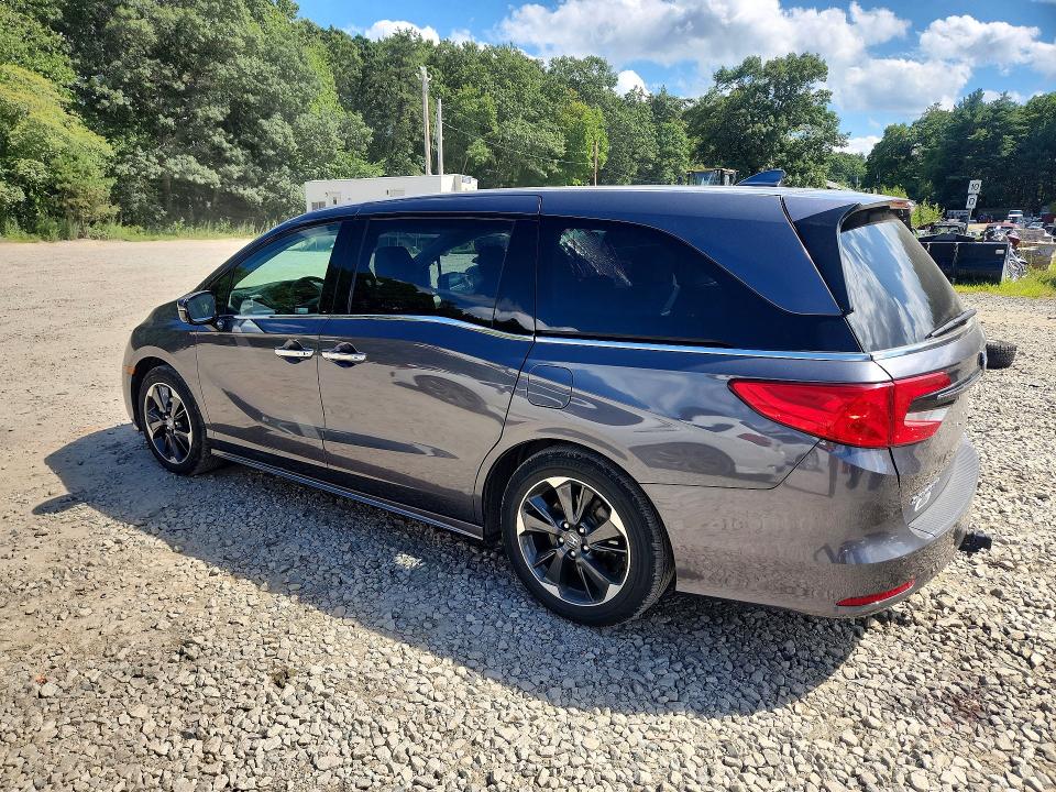 2023 Honda Odyssey VIN 5FNRL6H91PB019110 COPART salvage auction — SIDE, Salvage Title, sold $12,200 on 2026-09-02 (photo 2)