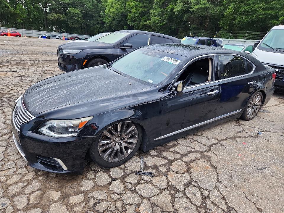 2014 Lexus Ls VIN JTHGL1EF3E5053065 COPART salvage auction — FRONT END, Ga - Certificate Of Title (P), sold $7,300 on 2026-09-15 (photo 1)