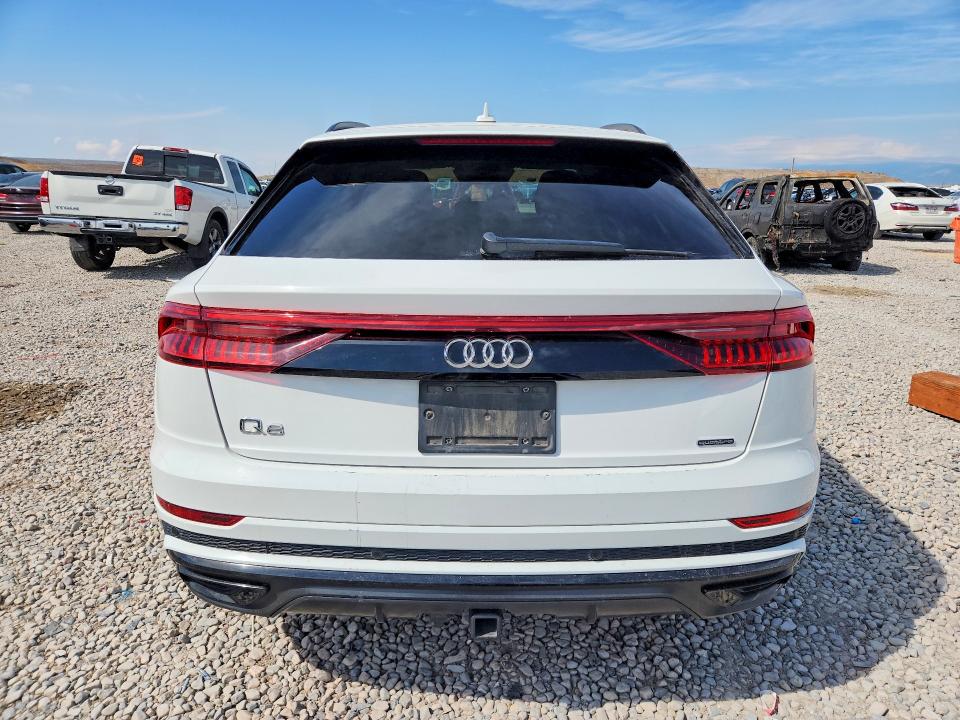 2019 Audi Q8 VIN WA1EVAF14KD036700 COPART salvage auction — FRONT END, Ut - Salvage Certificate, sold $14,300 on 2026-09-04 (photo 6)
