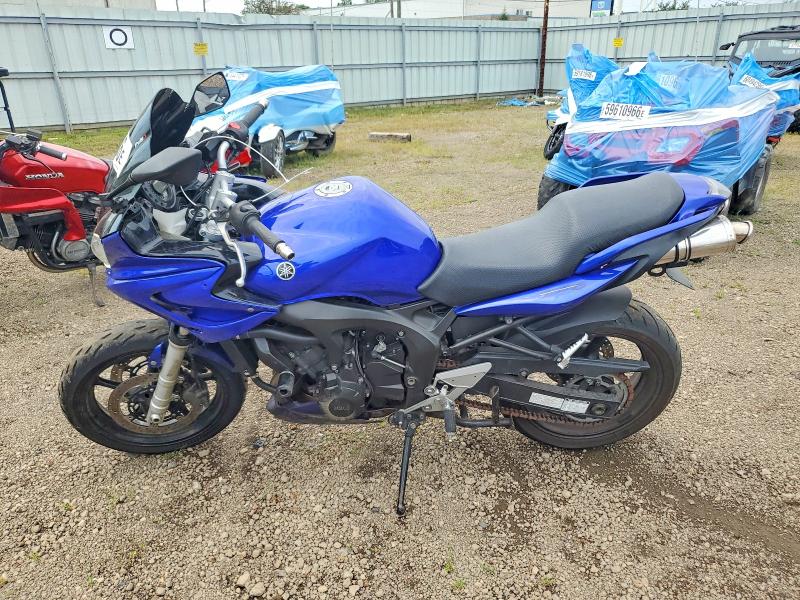 2006 Yamaha Fz VIN JYARJ08E76A007014 COPART salvage auction — FRONT END, Il - Salvage Certificate, sold $350 on 2026-09-02 (photo 3)