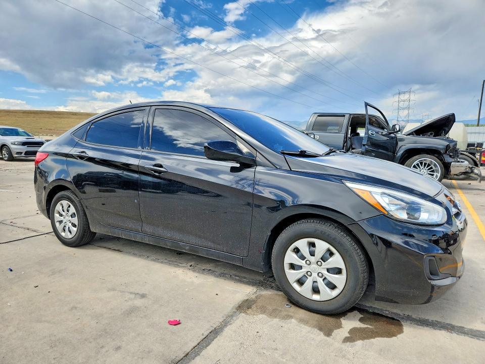 2016 Hyundai Accent VIN KMHCT4AE2GU066506 COPART salvage auction — FRONT END, Co - Certificate Of Title, sold $1,700 on 2026-09-05 (photo 4)