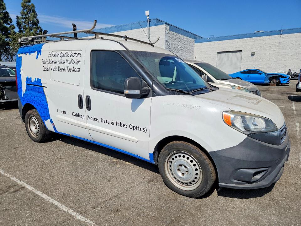 2016 Ram Promaster city VIN ZFBERFAT6F6978907 COPART salvage auction — MINOR DENT/SCRATCHES, CA - DIS/DLR/EXP ONLY CLEAN TITLE, sold $1,650 on 2026-08-17 (photo 4)