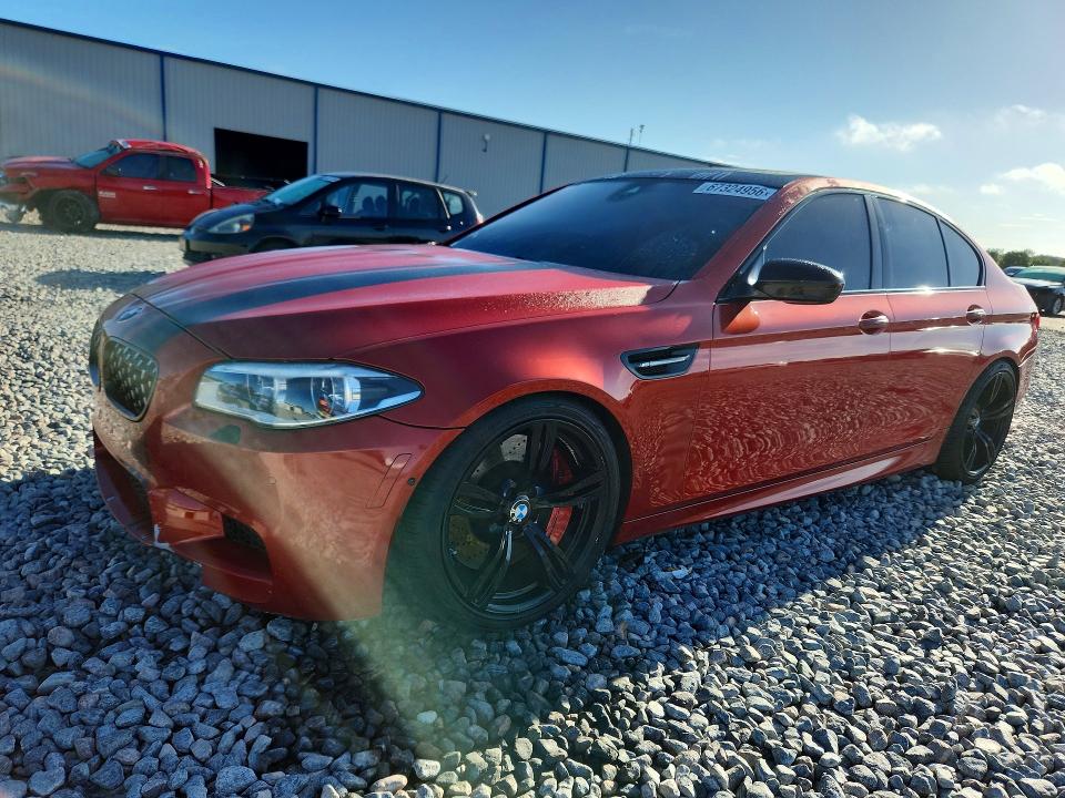 2014 BMW M5 VIN WBSFV9C51ED097791 — COPART salvage auction photo