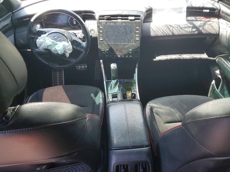2022 Hyundai Tucson VIN KM8JF3AE5NU169604 COPART salvage auction — FRONT END, CA - DIS/DLR/EXP ONLY CLEAN TITLE, sold $8,475 on 2026-09-23 (photo 8)