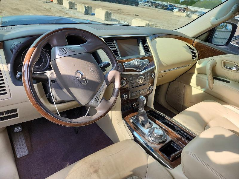 2017 Infiniti Qx80 VIN JN8AZ2NE7H9153450 COPART salvage auction — MINOR DENT/SCRATCHES, Il - Salvage Certificate, sold $2,050 on 2026-09-11 (photo 8)