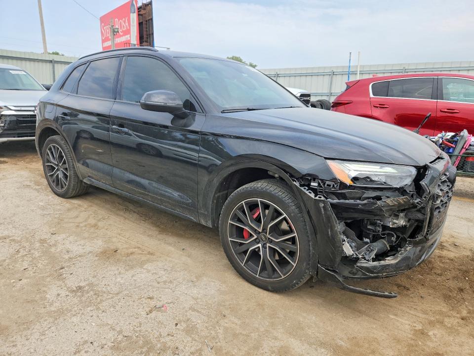 2025 Audi Sq5 VIN WA1B4AFY1S2037804 COPART salvage auction — FRONT END, Ks - Cert Of Title-Salvage, sold $22,300 on 2026-09-21 (photo 4)