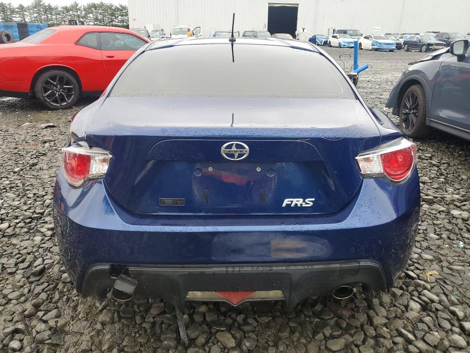 2013 Scion Fr-s VIN JF1ZNAA19D2706387 COPART salvage auction — SIDE, Nj - Cert Of Title-Salvage, sold $825 on 2026-08-24 (photo 6)