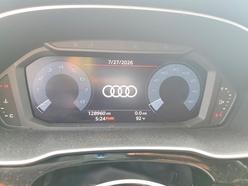 2020 Audi Q3 VIN WA1AECF38L1007926 COPART salvage auction — FRONT END, Ga - Certificate Of Title (P), sold $7,400 on 2026-08-21 (photo 9)