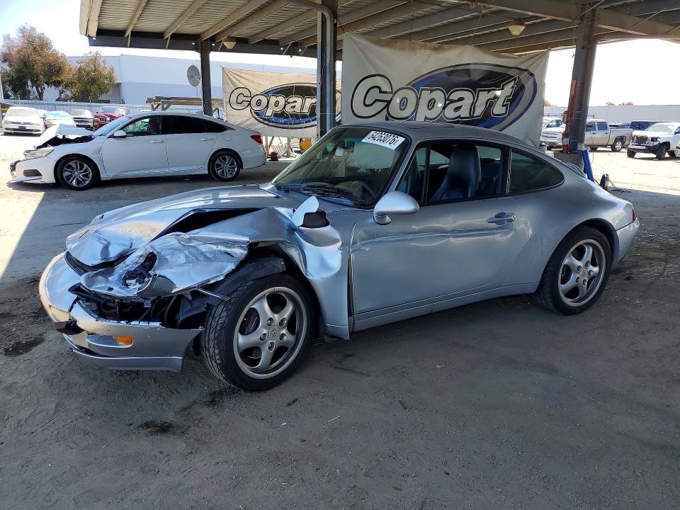 1995 Porsche 911 VIN WP0AA2998SS323055 COPART salvage auction — FRONT END, Ca - Salvage Certificate, sold $5,700 on 2026-08-20 (photo 1)