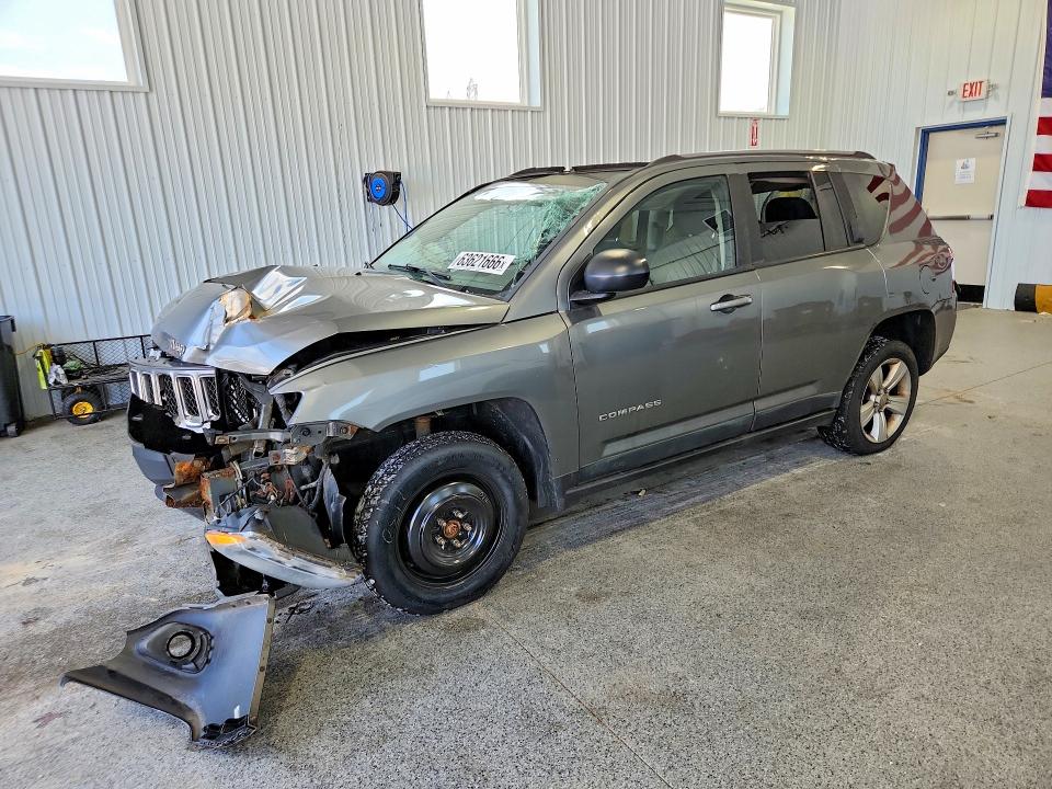 2011 Jeep Compass VIN 1J4NF1FB1BD244443 COPART salvage auction — FRONT END, OH - CERT OF TITLE-SALVAGE, sold $275 on 2026-08-21 (photo 1)