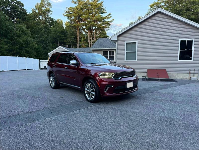 2021 Dodge Durango VIN 1C4RDJEG7MC764696 — COPART salvage auction photo