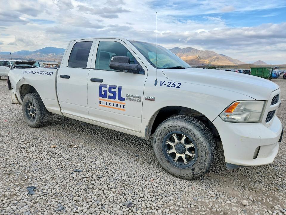 2013 Ram 1500 VIN 1C6RR7FT6DS554717 COPART salvage auction — REAR END, Ut - Salvage Certificate, sold $700 on 2026-09-01 (photo 4)