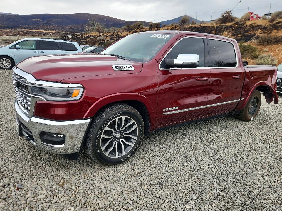 2025 Ram 1500 VIN 1C6SRFHP3SN619644 COPART salvage auction — REAR END, NV - SALVAGE TITLE, sold $28,750 on 2026-09-10 (photo 1)