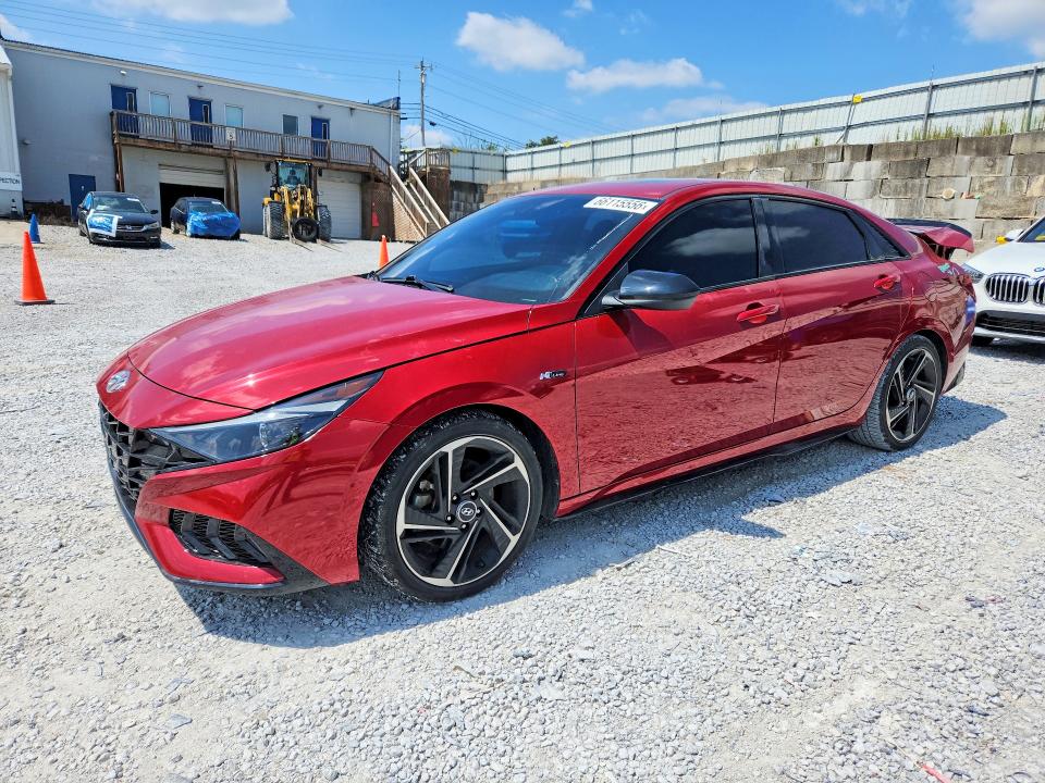 2023 Hyundai Elantra VIN KMHLR4AF1PU401651 — COPART salvage auction photo
