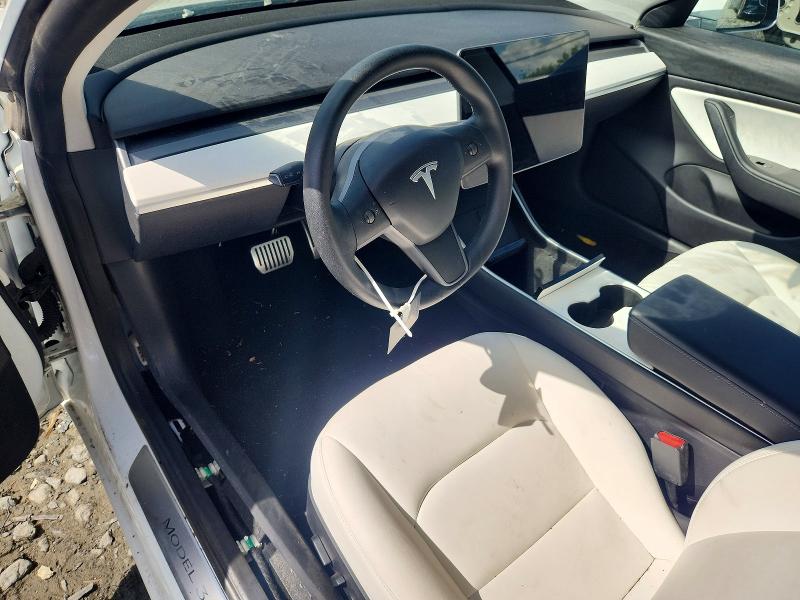 2020 Tesla Model 3 VIN 5YJ3E1EA7LF793311 COPART salvage auction — FRONT END, Fl - Certificate Of Title, sold $7,900 on 2026-08-19 (photo 8)