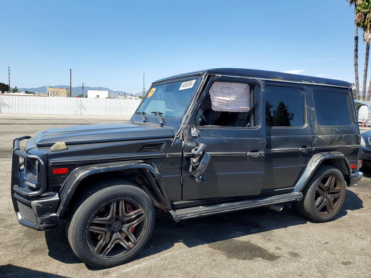 2015 Mercedes-Benz G-Class VIN WDCYC7DF0FX233369 — COPART salvage auction photo