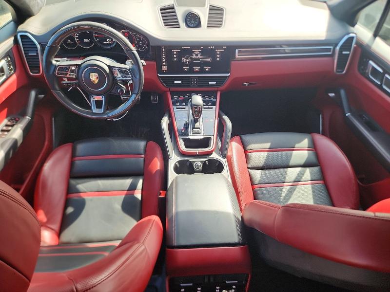 2021 Porsche Cayenne VIN WP1AF2AY4MDA36774 COPART salvage auction — FRONT END, ID - CERT OF TITLE -REBUILT SALVAGE, sold $30,250 on 2026-09-11 (photo 8)