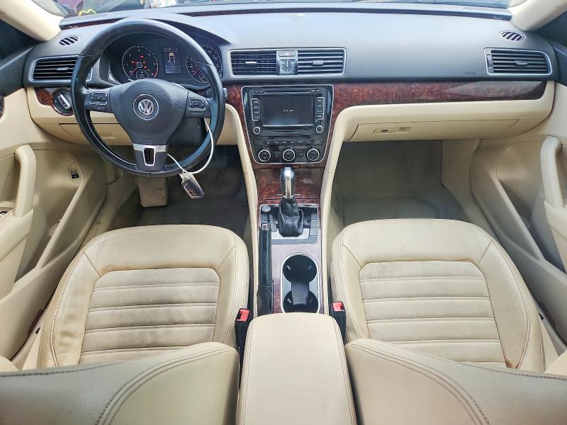 2013 Volkswagen Passat VIN 1VWCN7A33DC093307 COPART salvage auction — WATER/FLOOD, Ct - Certificate Of Title (P), sold $1,650 on 2026-08-13 (photo 8)