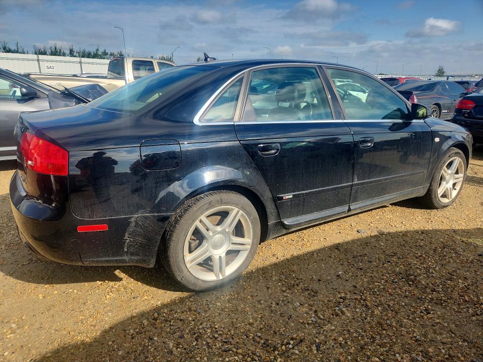2008 Audi A4 VIN WAUDF68E18A116748 COPART salvage auction — REAR END, AB - BOS - SALVAGE, sold $125 on 2026-08-20 (photo 3)