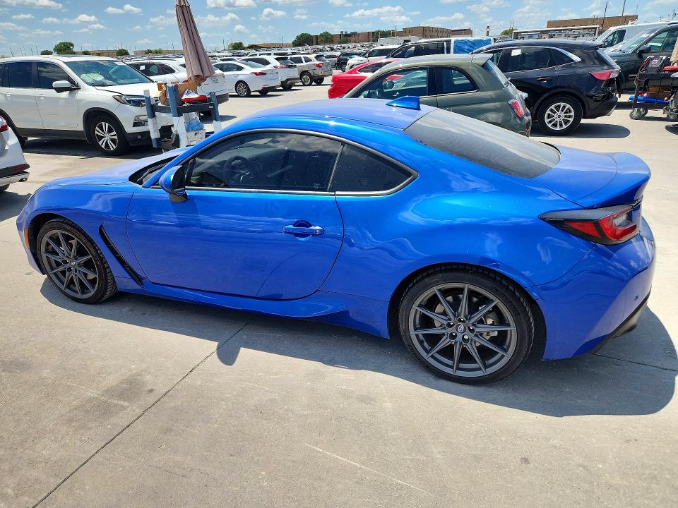 2024 Subaru Brz VIN JF1ZDBE10R8703286 COPART salvage auction — SIDE, Tx - Salvage Vehicle Title, sold $10,400 on 2026-08-24 (photo 2)