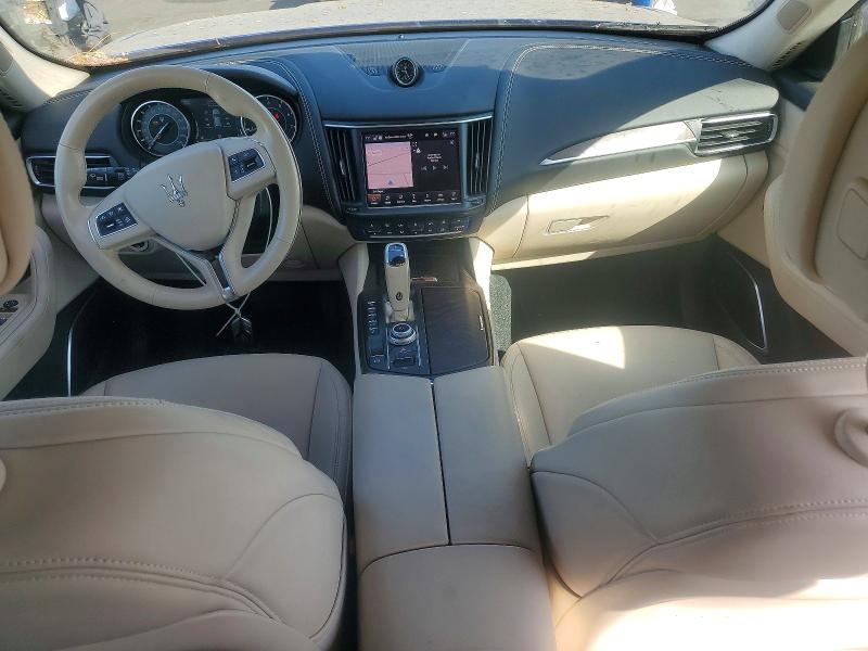 2022 Maserati Levante VIN ZN661XUA9NX398535 COPART salvage auction — FRONT END, Ca - Salvage Certificate, sold $14,300 on 2026-08-17 (photo 8)
