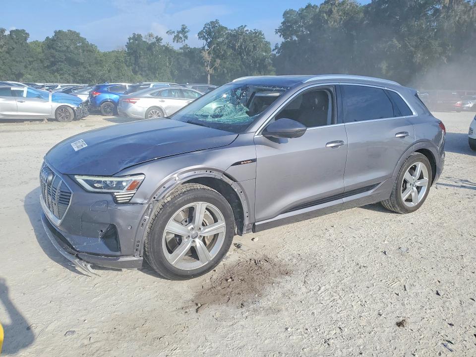 2019 Audi E-tron VIN WA1LAAGE1KB013004 — COPART salvage auction photo