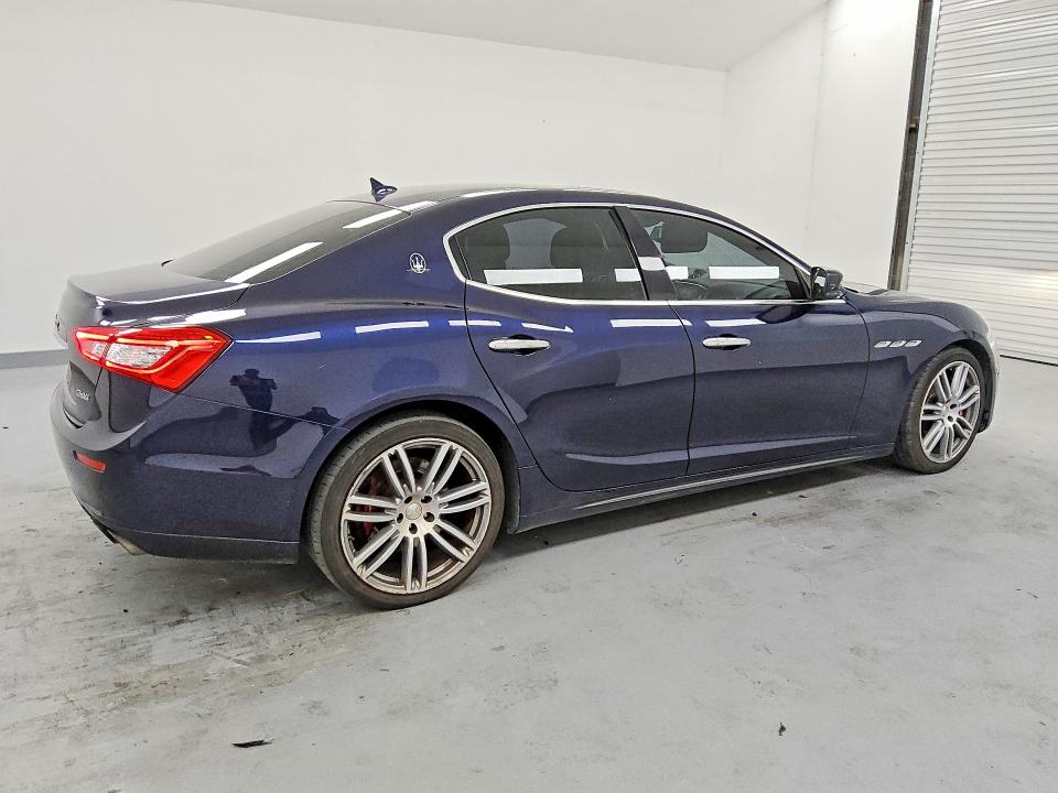 2016 Maserati Ghibli VIN ZAM57RTA2G1183833 COPART salvage auction — MECHANICAL, Tx - Certificate Of Title, sold $1,050 on 2026-08-18 (photo 3)