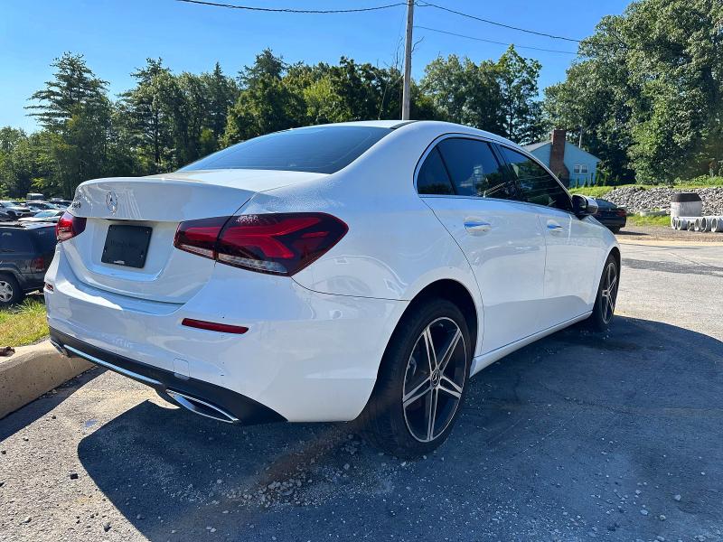 2019 Mercedes-benz A-klasse VIN WDD3G4EB2KW034599 COPART salvage auction — MECHANICAL, Salvage Title, sold $10,500 on 2026-08-18 (photo 3)