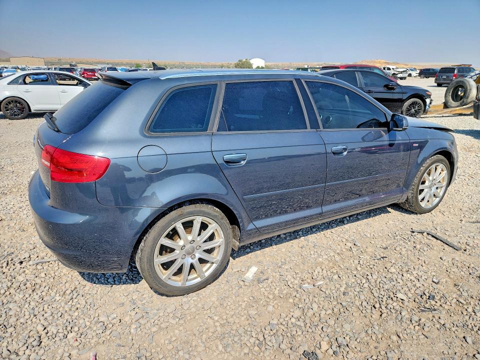2012 Audi A3 VIN WAUKJAFM4CA087659 COPART salvage auction — FRONT END, Ut - Salvage Certificate, sold $700 on 2026-09-11 (photo 3)