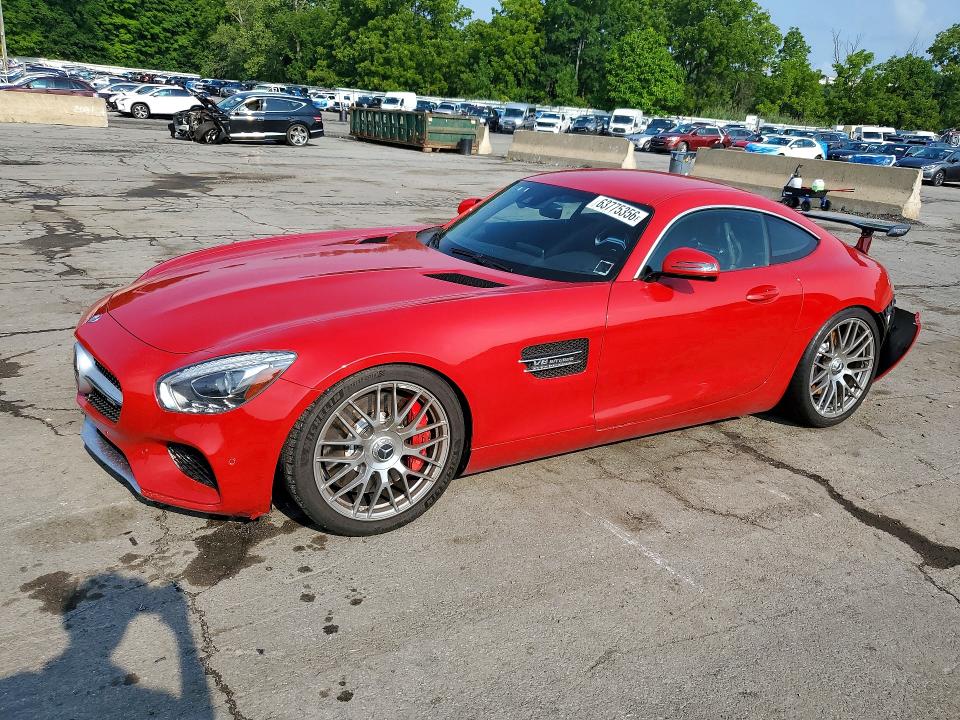 2016 Mercedes-benz AMG GT VIN WDDYJ7JA3GA008717 — COPART salvage auction photo