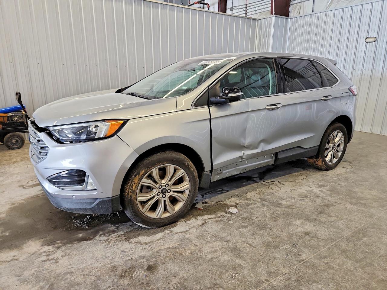 2024 Ford Edge VIN 2FMPK4K95RBA52694 COPART salvage auction — Side, Cz - Clean Title, sold $10,700 on 2026-09-24 (photo 1)