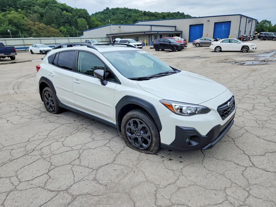 2021 Subaru Xv VIN JF2GTHSC6MH273030 COPART salvage auction — HAIL, Pa - Certificate Of Salvage, sold $12,800 on 2026-08-27 (photo 4)