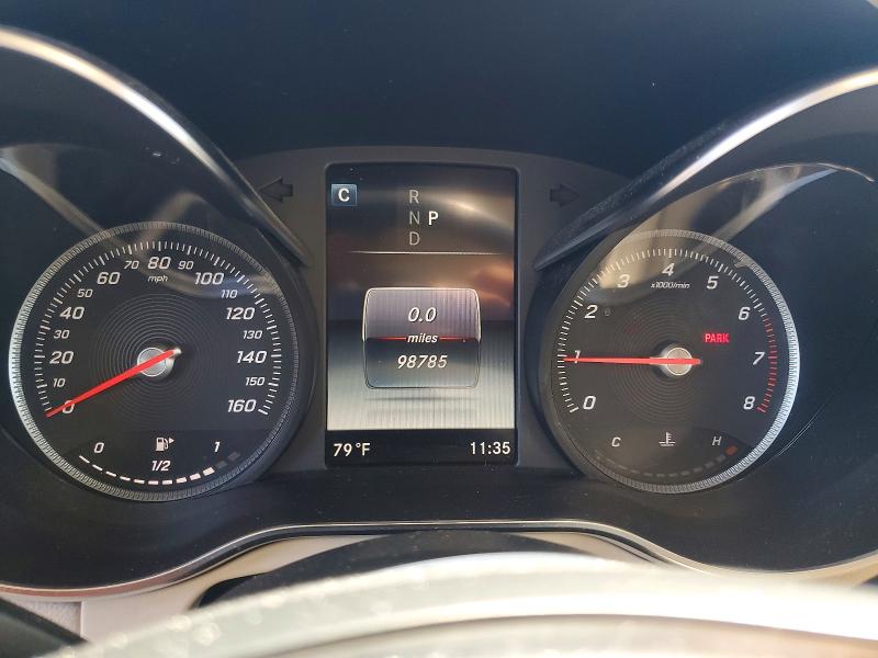 2019 Mercedes-benz Glc VIN WDC0G4KB3KF615086 COPART salvage auction — FRONT END, Ca - Salvage Certificate, sold $6,800 on 2026-08-20 (photo 9)