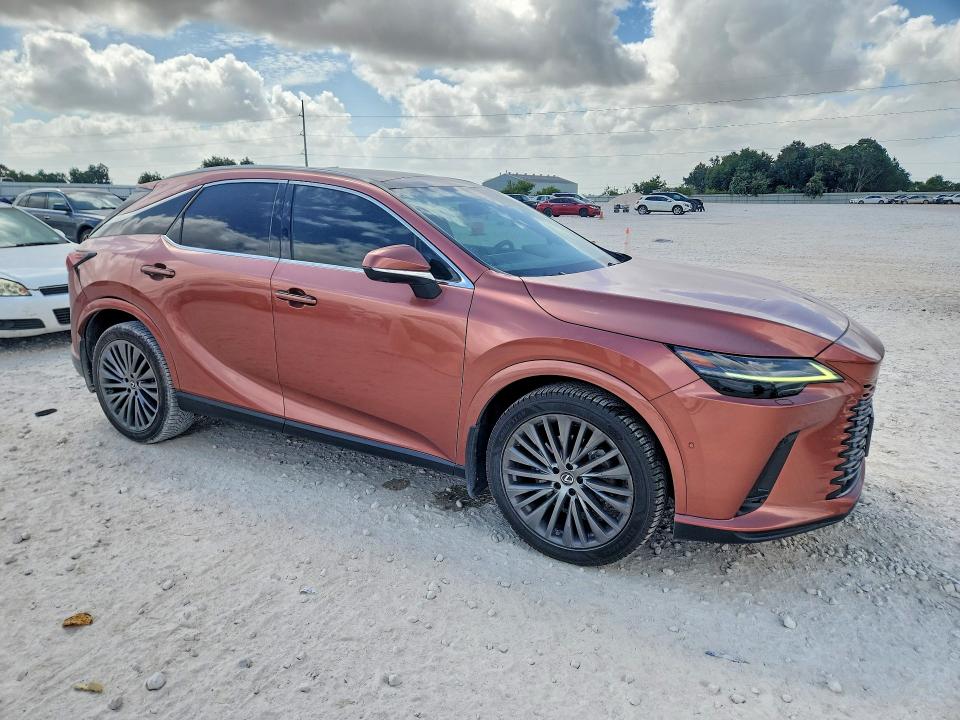 2023 Lexus Rx VIN 2T2BBMCA0PC013910 COPART salvage auction — REAR END, Tx - Salvage Vehicle Title, sold $29,750 on 2026-09-03 (photo 4)