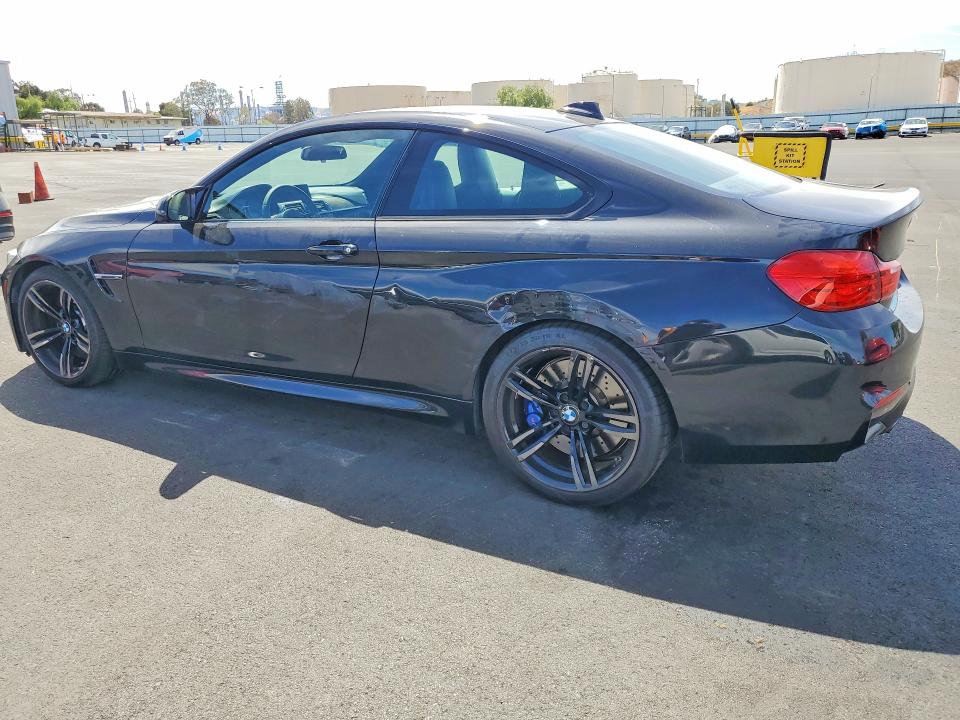 2016 BMW M4 VIN WBS3R9C5XGK337958 COPART salvage auction — SIDE, CA - SALVAGE CERTIFICATE, sold $19,700 on 2026-08-24 (photo 2)