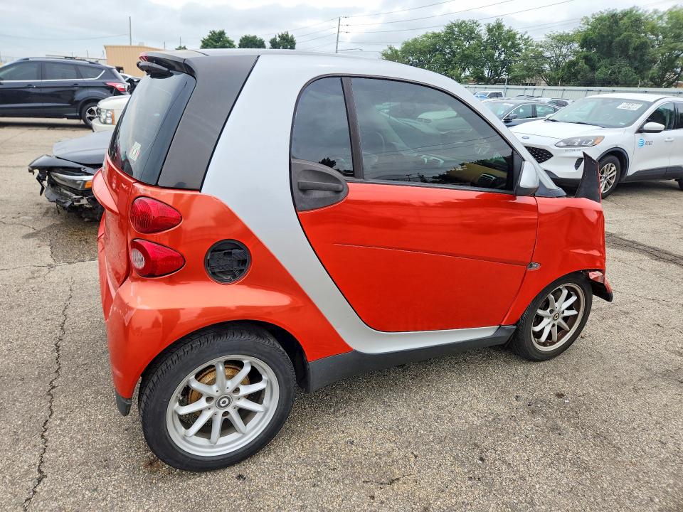 2008 Smart Fortwo VIN WMEEJ31X58K100404 COPART salvage auction — FRONT END, OH - CERT OF TITLE-SALVAGE, sold $100 on 2026-08-21 (photo 3)