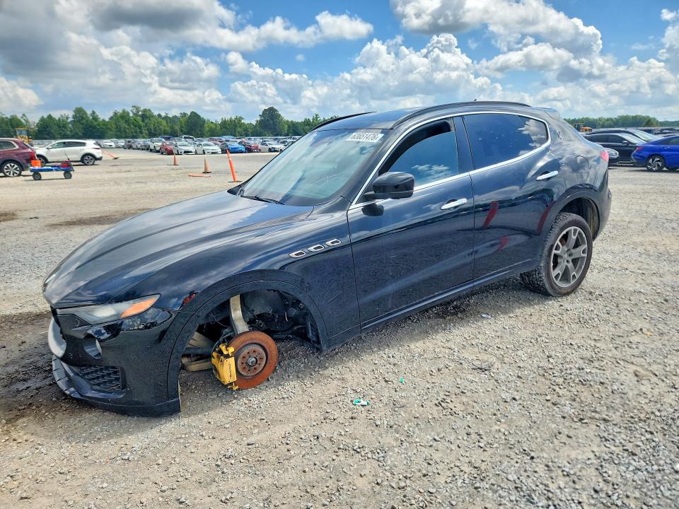 2017 Maserati Levante VIN ZN661XUS8HX262717 COPART salvage auction — FRONT END, Salvage Title, sold $4,300 on 2026-08-19 (photo 1)