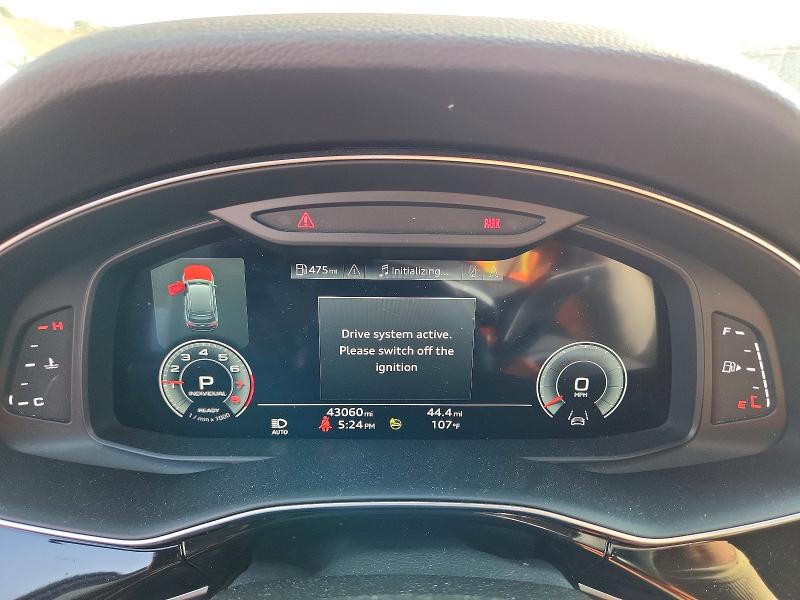 2022 Audi Q7 VIN WA1LXBF79ND005863 COPART salvage auction — FRONT END, Co - Public - Salvage Title, sold $21,100 on 2026-08-26 (photo 9)